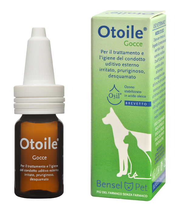 Bensel Pet Otoile Gocce 15ml - Trattamento e Igiene del Condotto Uditivo per Animali img