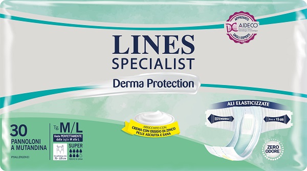 LINES SP DERM SUP PAN M/L 30PZ
