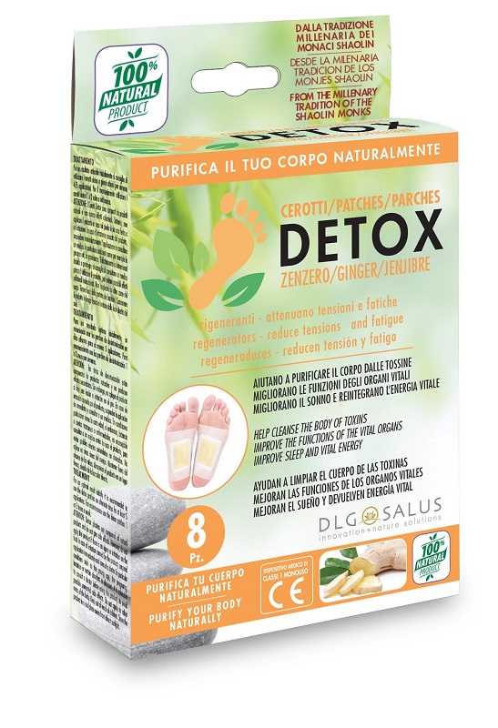 CEROTTI DETOX PIEDI ZENZERO8PZ