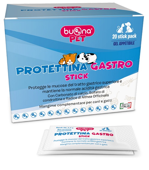 Protettina Gastro Stick Integratore per il Benessere dello Stomaco 20 Stick Orali img