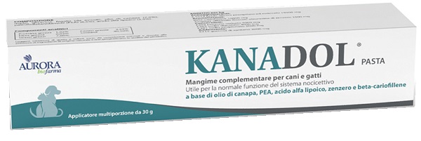 Kanadol Pasta 30g per Cani e Gatti - Antinfiammatorio e Antidolorifico Veterinario per Uso Orale img