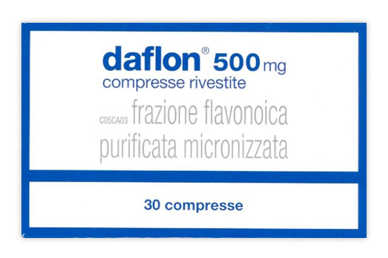 Daflon 30 Compresse Rivestite 500 mg (SCAD.12/2027)