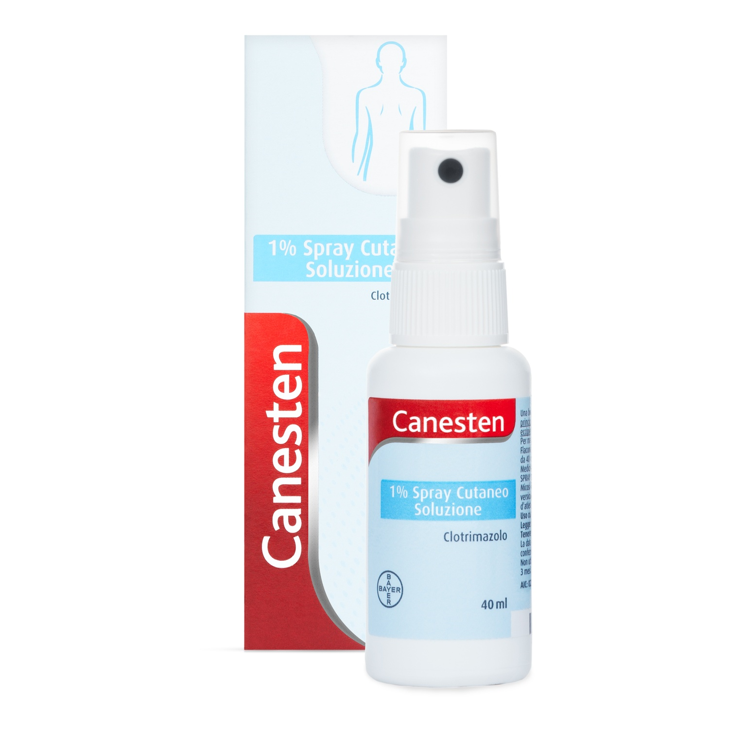 Canesten Spray cutaneo 1% 40ml - Spray Antimicotico